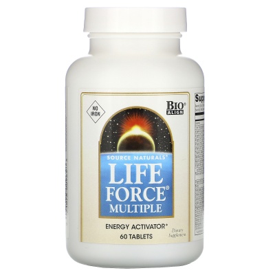 Витамины Source Naturals Life Force Multiple  60 таблеток