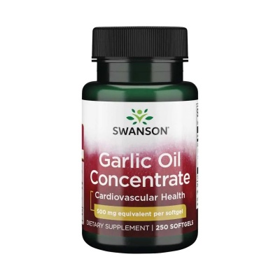 Чеснок Swanson Garlic Oil Concentrate 500 мг 250 капсул