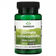 Специальный препарат Swanson  Ashwagandha Ultimate 250 мг 60 капсул