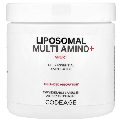 Аминокислоты Codeage Liposomal Multi Amino+ 240 капсул